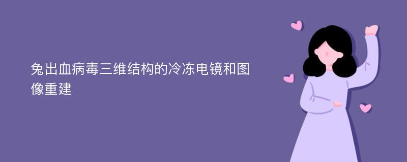 兔出血病毒三维结构的冷冻电镜和图像重建